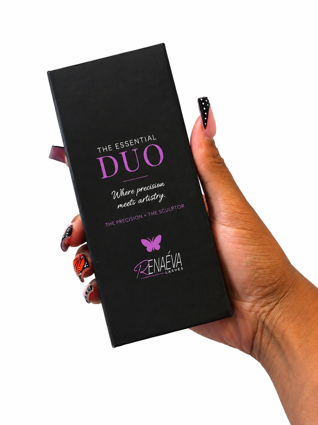 The Essential Duo | Professional Fiber Tip Tweezer Set